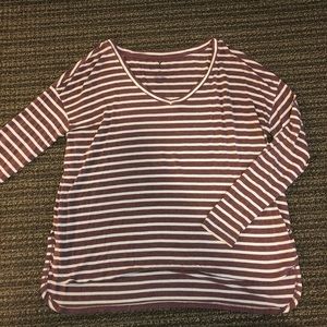 “Soft & Sexy” long sleeve V-neck.